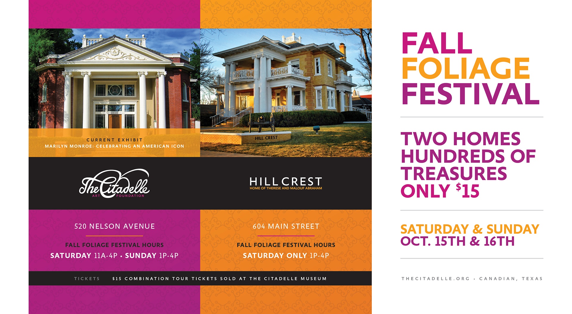 The Citadelle Fall Foliage Festival